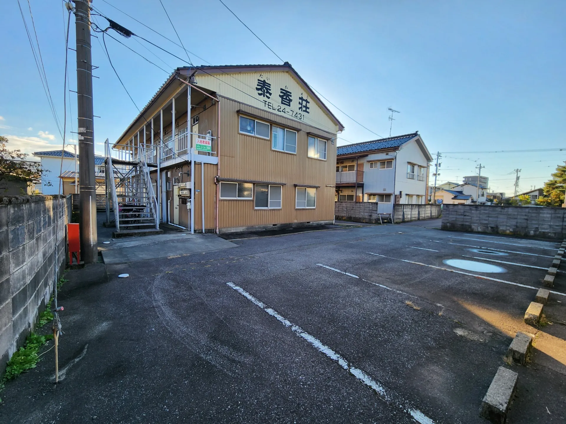 収益物件　<br>富山県富山市西長江4丁目のアパート